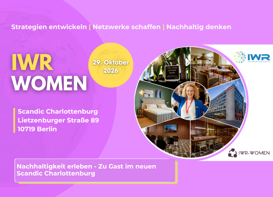 IWR WOMEN: Nachhaltigkeit erleben - Zu Gast im neuen Scandic Charlottenburg