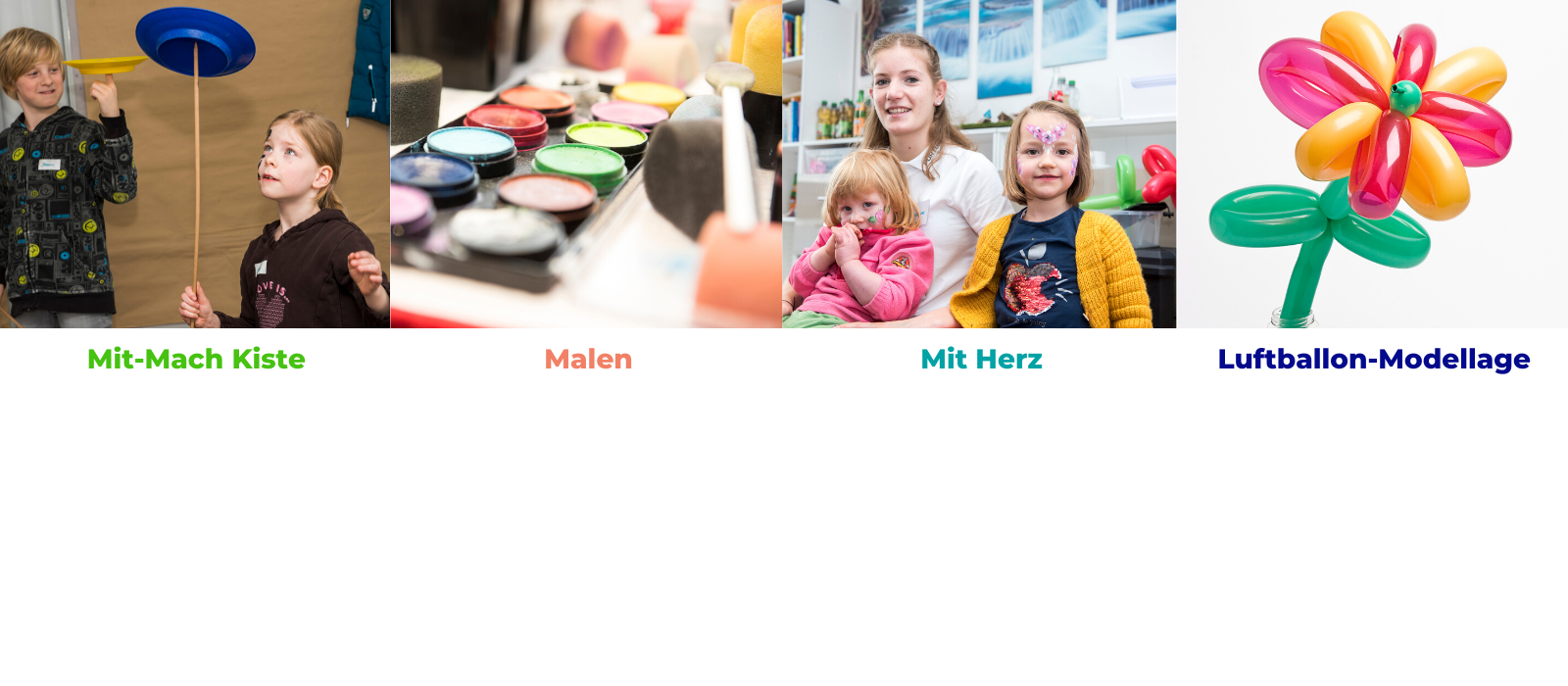 Kinderbetreuung auf der B2B Messe